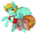  2016 alpha_channel clothing dress equine female feral friendship_is_magic lightning_dust_(mlp) mammal my_little_pony pegasus pusspuss solo wings 