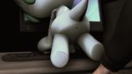  3d_(artwork) absurd_res anus balls bent_over butt cub cute digital_media_(artwork) elgyem hi_res human invalid_tag looking_at_viewer looking_back male male/male mammal nintendo penis pok&eacute;mon raised_tail source_filmmaker video_games xiloxiao young 