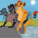  2016 abs anthro balls big_breasts breasts canine cum cum_in_pussy cum_inside disney duo fangs feline female fur hair hyena interspecies jasiri_(tlg) kion lion male male/female mammal muscular muscular_male nipples open_mouth penis pussy sex spotted_hyena teeth the_lion_guard the_lion_king whiskers 
