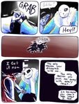  aftertale animated_skeleton blood bone clothed clothing comic dialogue english_text geno_sans_(aftertale)_(character) loverofpiggies male mammal not_furry sans_(undertale) scarf skeleton text undead undertale video_games wounded 