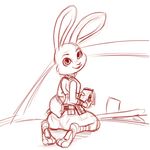  1:1 2016 anthro barefoot buckteeth butt clothing cute disney female judy_hopps kneeling lagomorph long_ears looking_at_viewer looking_back mammal notepad paper pen pencil_(object) plagueofgripes police_uniform rabbit rear_view sketch smile solo teeth ticket uniform zootopia 