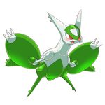  3_fingers ambiguous_gender blush dragon eruku feathers feral green_feathers latias legendary_pok&eacute;mon mega_evolution mega_latias nintendo open_mouth pok&eacute;mon red_eyes simple_background solo video_games white_background white_feathers 