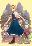  :&lt; alice_margatroid apron black_skirt blonde_hair blue_dress blue_eyes blush boots bow broom brown_footwear capelet closed_eyes cross-laced_footwear culter dress fly_agaric frilled_dress frills full_body hair_bobbles hair_bow hair_ornament hairband hands_together hat hat_bow highres kirisame_marisa leg_up long_hair long_sleeves looking_at_viewer multiple_girls mushroom open_mouth picnic_basket puffy_short_sleeves puffy_sleeves red_bow red_dress sash shanghai_doll shinki short_hair short_sleeves side_ponytail skirt skirt_set smile touhou touhou_(pc-98) tree vest white_bow white_hair wide_sleeves witch_hat yellow_eyes 