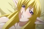  animated animated_gif blonde_hair bouncing_breasts breasts clenched_teeth elf elf_hime_nina large_breasts moaning nina_asuraato_uinviria nipples nude pointy_ears sex 