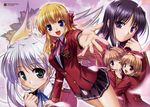  fortune_arterial kuze_kiriha sendo_erika tougi_shiro yuuki_haruna yuuki_kanade 