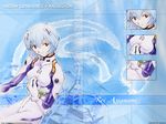  ayanami_rei blue_hair bodysuit neon_genesis_evangelion pale_skin plugsuit red_eyes sadamoto_yoshiyuki short_hair solo wallpaper white_bodysuit 