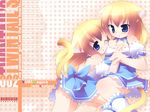  animal_ears cat_ears copyright_request highres kagura_yuuki multiple_girls waitress wallpaper 