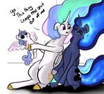  ... 2016 baby blue_eyes cutie_mark derp_eyes dialogue english_text equine female feral flurry_heart_(mlp) friendship_is_magic group hair half-closed_eyes hi_res horn inside long_hair looking_back mammal multicolored_hair my_little_pony navel princess_celestia_(mlp) princess_luna_(mlp) purple_eyes simple_background sitting text theponysketchguy tongue tongue_out white_background winged_unicorn wings young 