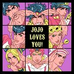  battle_tendency blonde_hair blue_eyes blue_hair braid brooch chain diamond_wa_kudakenai dixie_cup_hat double_bun gakuran giorno_giovanna grin hair_tie hat headband heart heart_trace higashikata_jousuke higashikata_jousuke_(jojolion) horseshoe jewelry johnny_joestar jojo_no_kimyou_na_bouken jojolion jonathan_joestar joseph_joestar_(young) kuujou_jolyne kuujou_joutarou lips marion-ville military_hat multicolored_hair one_eye_closed open_mouth peace_symbol phantom_blood pompadour scarf school_uniform single_braid smile stardust_crusaders steel_ball_run stone_ocean striped striped_scarf two-tone_hair vento_aureo 