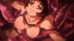  all_the_way_through animated animated_gif bouncing_breasts breasts brown_hair cum mahou_shoujo_isuka short_hair tentacle 