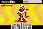  animated_skeleton bone clothing duster earthbound_(series) gloves human kumatora male mammal nintendo not_furry papyrus_(undertale) scarf sean_hicks skeleton undead undertale video_games 