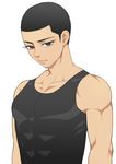  1boy abs black_hair looking_at_viewer male_focus muscle pecs smile solo tagme yowamushi_pedal 