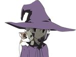  cat nagato_yuki shamisen suzumiya_haruhi_no_yuuutsu transparent witch 