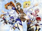  caro_ru_lushe duplicate erio_mondial fate_testarossa mahou_shoujo_lyrical_nanoha_strikers reinforce_zwei subaru_nakajima takamachi_nanoha teana_lanster yagami_hayate 