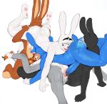  anal anthro balls bugs_bunny cum cum_in_ass cum_in_mouth cum_inside disney erection facesitting felching fellatio foursome group group_sex humanoid_penis lagomorph looney_tunes male male/male mammal milkbreaks nesquik nesquik_bunny nude oral oral_sandwich oswald oswald_the_lucky_rabbit penis rabbit rimming sex smile sweat trix_rabbit uncut vein warner_brothers 