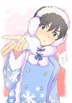  alternate_costume black_hair fuyumi_jun hatsu_(racoo) idolmaster idolmaster_side-m male_focus solo winter_clothes 