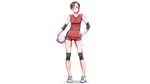  ball gym_uniform original short_hair sport takouji volleyball white 