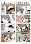  2girls 4koma absurdres admiral_(kantai_collection) comic eiyuu_(eiyuu04) haruna_(kantai_collection) highres kantai_collection kasumi_(kantai_collection) md5_mismatch multiple_girls translation_request 