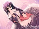  dress gagraphic long_hair maid uniform 