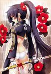  ass baseson katagiri_hinata no_bra oda_saburo_kuon_nobunaga overfiltered pantsu possible_duplicate sengoku_koihime string_panties sword tagme thighhighs 