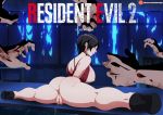  1girl ada_wong awesomegio breasts nipples pussy resident_evil resident_evil_2 