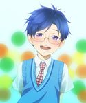  1boy free! glasses male_focus ryuugazaki_rei younger 