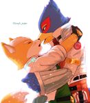  falco_lombardi fox_mccloud furry gloves jacket multiple_boys nintendo star_fox yaoi 