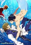  2boys free! male_focus merman multiple_boys nanase_haruka_(free!) tachibana_makoto underwater zooya 