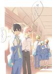  high_speed! kirishima_ikuya male_focus multiple_boys nanase_haruka_(free!) shigino_kisumi shiina_asahi tachibana_makoto 