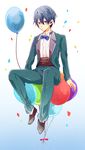  1boy balloons high_speed! male_focus nanase_haruka_(free!) 