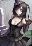  cleavage dress gothic_lolita lolita_fashion sonic0_0 