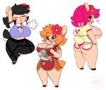  &lt;3 2019 anthro apron autumn_deerling batter big_breasts bikini bowl breast_squish breasts butt cervid chibi clothed clothing deerling fan_character female flora_fauna hi_res hooves horae_deerling huge_breasts looking_at_viewer mammal nintendo plant pok&eacute;mon pok&eacute;mon_(species) pok&eacute;morph rear_view shirt short_stack side_boob simple_background solo spottedtigress spring_deerling surprise swimsuit tank_top thick_thighs video_games voluptuous whisk wide_hips winter_deerling yoga yoga_pants 