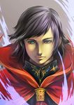  absurdres akademeia_uniform black_hair blue_eyes cape final_fantasy final_fantasy_type-0 highres kunagiri_machina male_focus nateasora portrait solo 