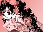  japanese_clothes kimono kunogi_himawari pink xxxholic 