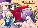  fate/stay_night fujimura_taiga illyasviel_von_einzbern matou_sakura saber tohsaka_rin 