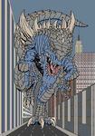  building city claws feet feral godzilla_(series) kaiju m01 macro monster scalie street zilla 