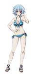  blue_hair breasts infinite_stratos looking_at_viewer red_eyes sarashiki_tatenashi short_hair smile 