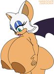  anthro areola bat big_breasts breasts darksorm erect_nipples female habbodude huge_breasts hyper mammal nipples nude rouge_the_bat solo sonic_(series) 