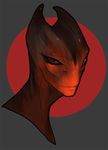  alien anthro chillchell headshot_portrait horn horth looking_at_viewer male mass_effect portrait red_skin salarian scalie simple_background solo video_games 