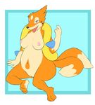  beckoning breasts female floatzel looking_at_viewer nintendo pok&eacute;mon pussy tongue tongue_out unknown_artist video_games 