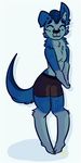  anthro blush canine clothing fur male mammal omorashi peeing simple_background solo standing underwear urine watersports wet wetting wolf 