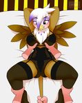  2016 anthro anthrofied armpits avian bed big_breasts blush breasts clothed clothing disembodied_hand eyelashes feathered_wings feathers female friendship_is_magic gilda_(mlp) group gryphon hands_behind_head hi_res kloudmutt legwear lingerie lying my_little_pony on_back on_bed solo_focus spread_legs spread_wings spreading stockings wings 