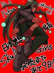  ass dark_skin eyeshadow female from_behind fukua_(skullgirls) green_hair lipstick loafers long_hair looking_at_viewer looking_back makeup parasite pov prehensile_hair school_uniform shamone_(skullgirls) shoes simple_background skullgirls smirk solo thighhighs very_long_hair 