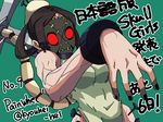  breasts simple_background skullgirls solo 