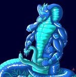  anthro cobra coiling garrus_kayric hi_res kotetsu_rexen living_gasm_drive male masturbation multi_arm multi_limb multi_penis naga penis penis_tongue reptile rubber scalie simple_background snake snake_penis 