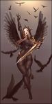  alternate_costume angel bird feathers kayle league_of_legends mask solo sword wings 