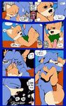  age_difference anal anthro balls battle_angel bed butt canine comic cub cum cum_in_ass cum_inside dialogue fox hedgehog knuckles_the_echidna male male/male mammal miles_prower penis sonic_(series) sonic_the_hedgehog young 