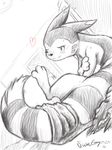  &lt;3 black_and_white blush clothing digital_media_(artwork) door eyelashes furret greyscale invalid_tag laundry looking_at_viewer mammal monochrome nintendo one_eye_closed paws pok&eacute;mon sketch swagdolphin sweat sweatdrop towel video_games wink 