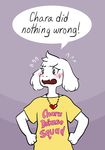  &lt;3 angry animated asriel_dreemurr blush caprine clothing english_text floppy_ears fluffy goat jewelry mammal monster necklace nochocolate open_mouth peppermintbee purple_background simple_background solo sweat text undertale video_games young 