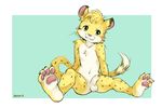  anthro balls cheetah feline humanoid_penis male mammal penis salmy sitting solo uncut young zettadragon 